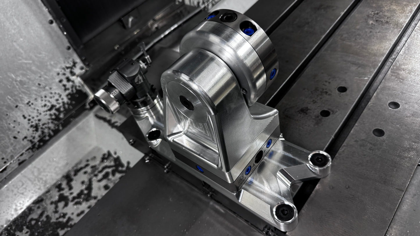 Haas Quick Attach Trunnion 4th Axis Table Support