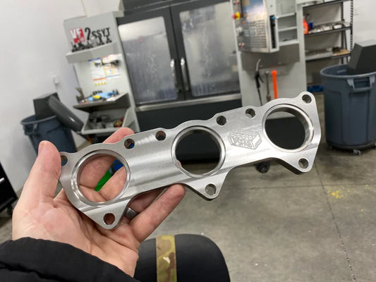 Audi 2.7t/2.8 Stainless Steel Exhaust Flanges (pair) 1-1/2” Pipe