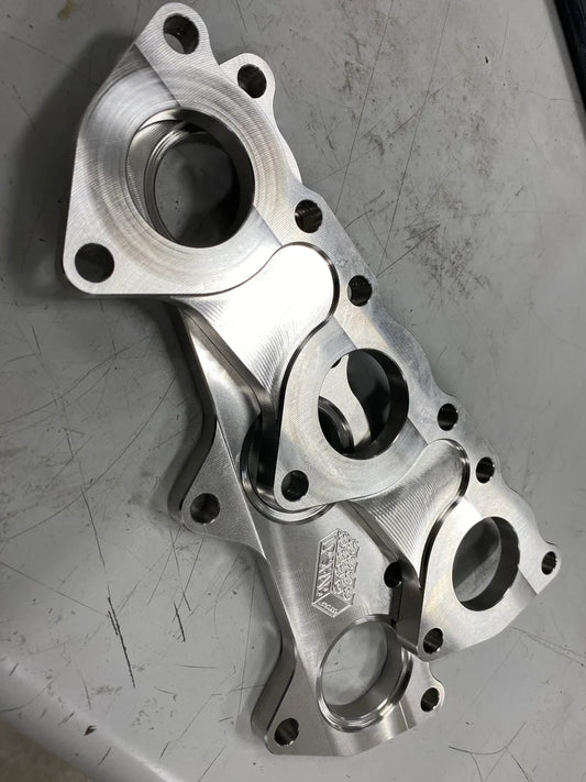 Audi 2.7t/2.8 Stainless Steel Exhaust Flange (pair) 1-1/4”