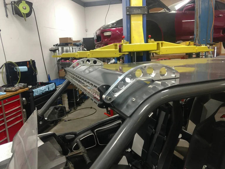 LPS UTV Billet Light Bar Roof Mounts