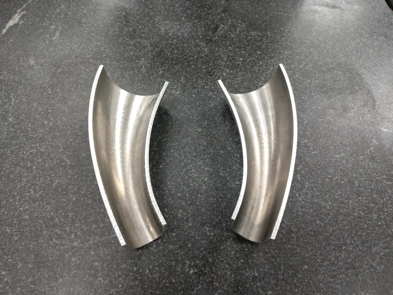 LPS 45Deg Curved Runner Oval Port