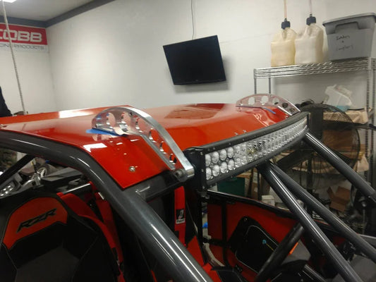 LPS UTV Billet Light Bar Roof Mounts