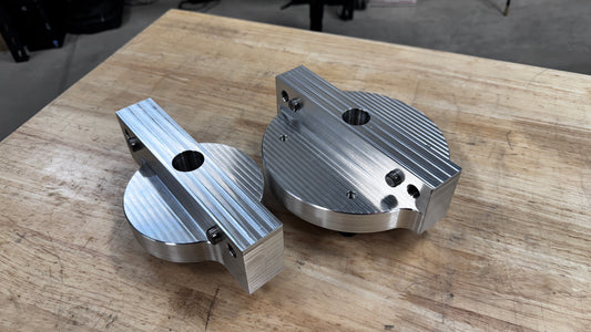 Trunnion Table Mounts 8" Wide .700" Offset
