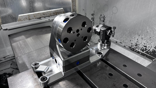 Haas Quick Attach Trunnion 4th Axis Table Support