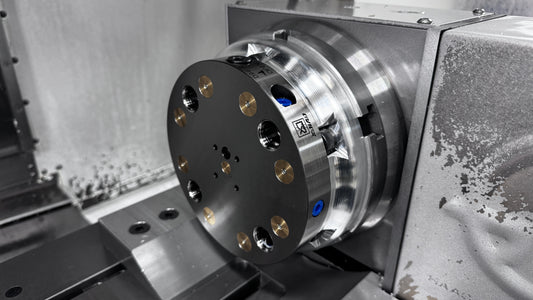 Haas HRT210 Zero Point Mount and Chuck