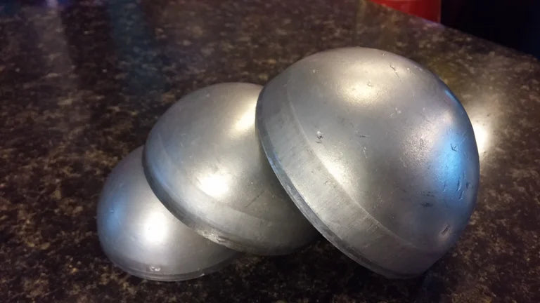 3.5” Aluminum Half Sphere